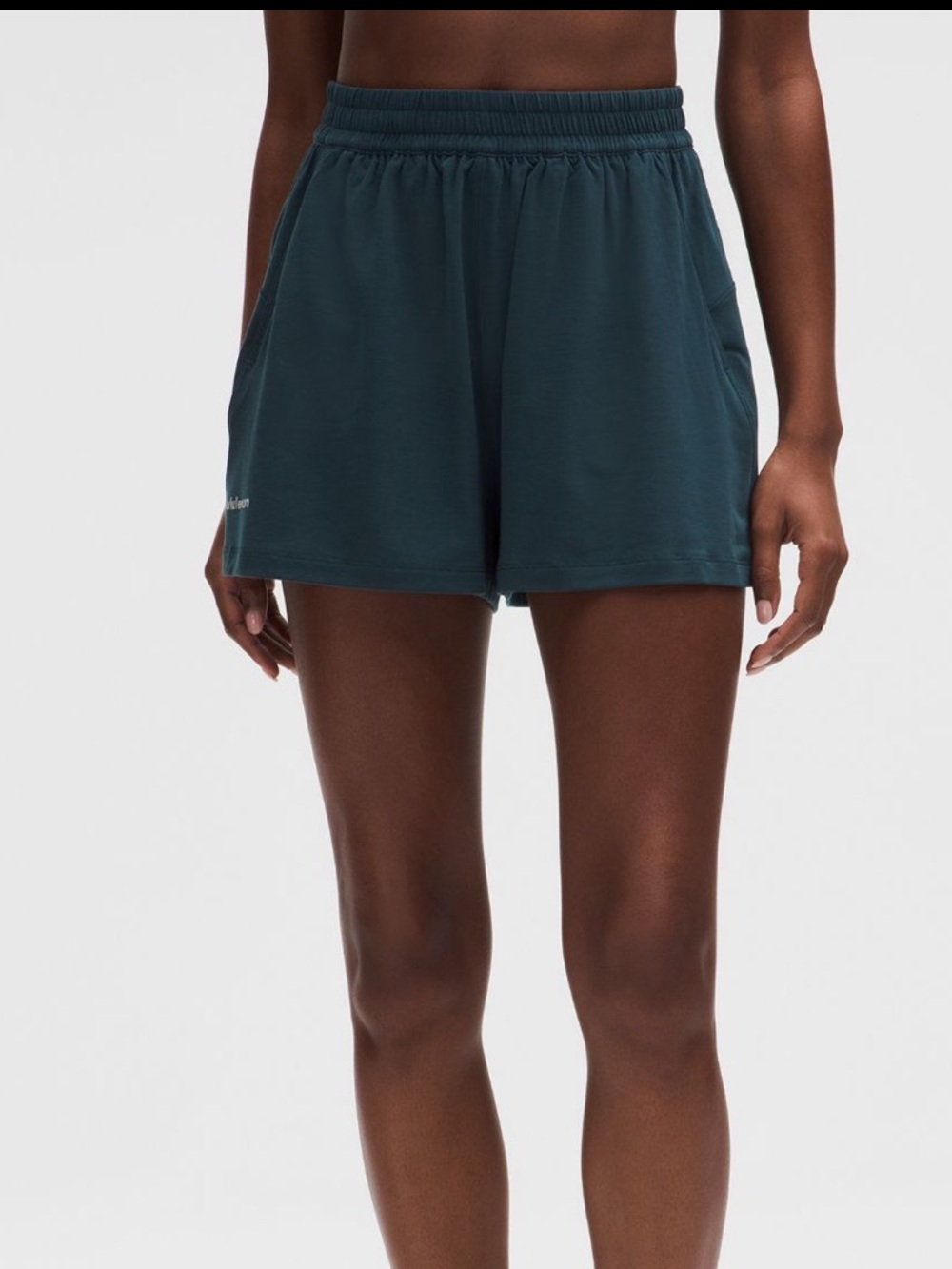 NWT LULULEMON Jersey Training Super-High-Rise Lined
Short 2" BLUE TEAL